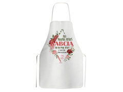 Fartuch kuchenny Dla świata jesteś Babcią