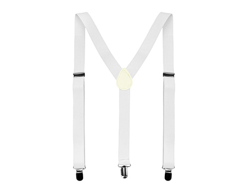 Zestaw gangstera biały - 1 komplet.