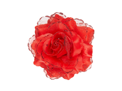 Przypinka Czerwona róża - 1 szt.