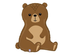 Balon foliowy Niedźwiadek - 86 cm - 1 szt.