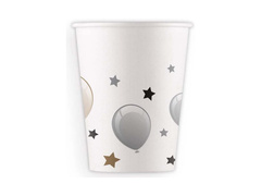 Kubeczki papierowe Baloniki - 200 ml - 8 szt.