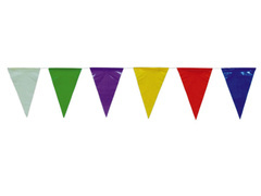 Baner flagi wielokolorowy - 50 m - 1 szt.