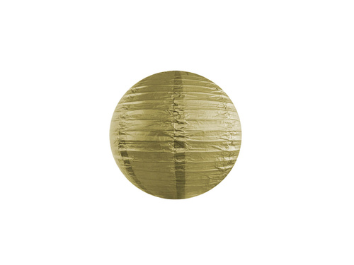Lampion Kula złoty - 25 cm - 1 szt.