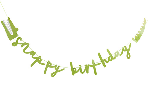 Baner Snappy Birthday - 200 cm - 1 szt.