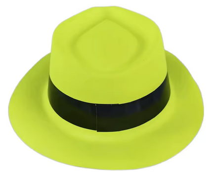 Kapelusz Gangstera żółty - 1 szt.