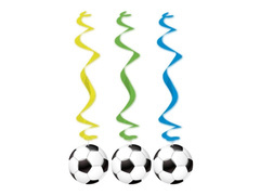 Dekoracja wisząca Piłka Nożna - 3 szt.