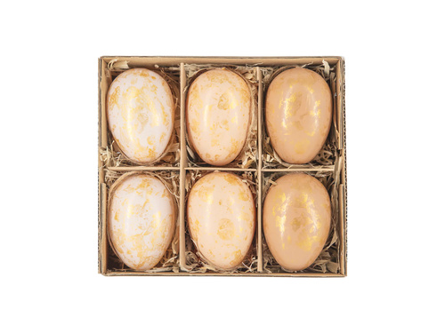 Dekoracja wisząca pisanki - 6 szt.