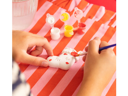 Bombka gipsowa Skarpeta do malowania DIY