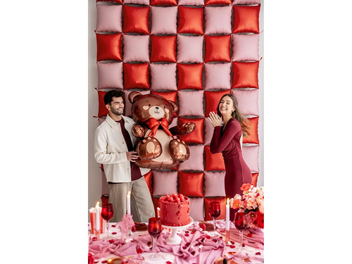 Balon foliowy stojący Miś - 59 x 88 cm - 1 szt.
