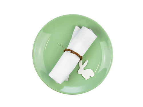 Obrączki na serwetki Zajączki - 5 cm - 4 szt.