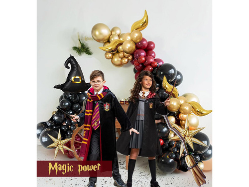 Zestaw balonów do girlandy balonowej Magiczna szkoła - 132 szt.
