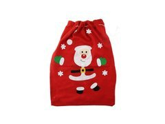 Mega worek Mikołaja na prezenty - 50 x 70 cm