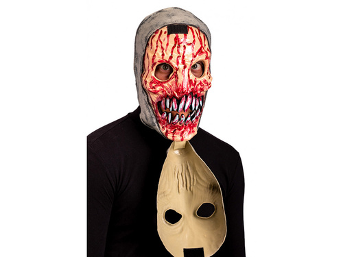 Maska lateksowa Obcy - 1 szt.