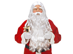 Peruka Mikołaja z brodą