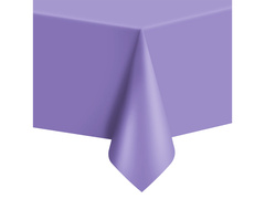 Obrus foliowy jasnofioletowy - 137 x 274 cm - 1 szt.