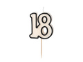 Świeczka na 18-tke - 5,5 cm - 1 szt.