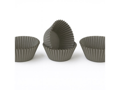 Papilotki do babeczek brązowe - 50 szt.