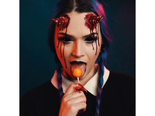 Soczewki kontaktowe czarne na całe oko - 6 miesięczne