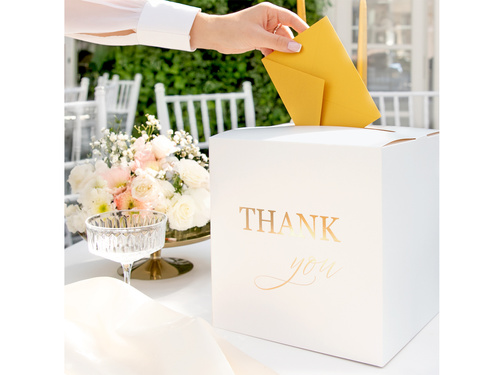 Pudełko na koperty z życzeniami - 1 szt.