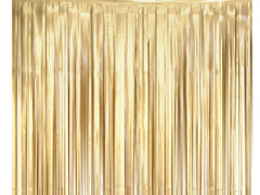 Kurtyna - zasłona na drzwi matowa złota - 100 x 200 cm