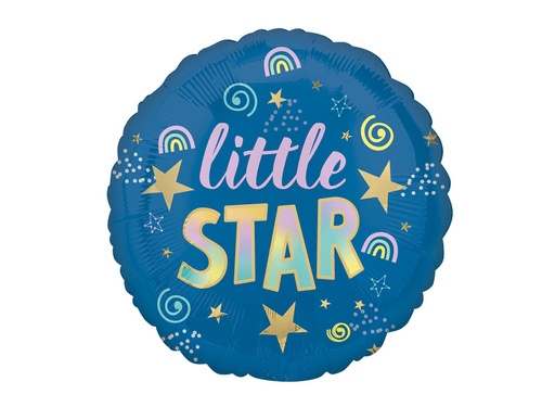 Balon foliowy Gwiazdka Little Star - 45 cm - 1 szt.