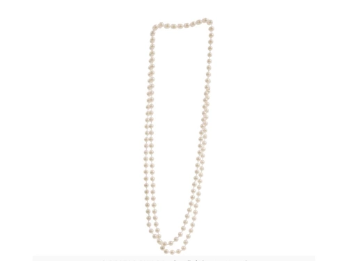 Naszyjnik z pereł w stylu retro - 1 szt.