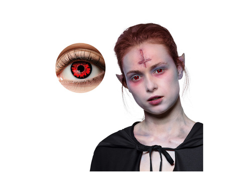 Soczewki kontaktowe Krwiopijca - 7 dniowe