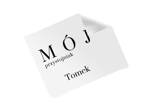 Ściereczka personalizowana do okularów Mój przystojniak - 1 szt.