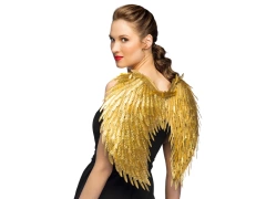 Skrzydła anioła złote - 50 x 55 cm - 1 szt.