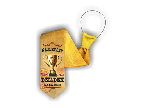 Krawat Najlepszy dziadek na świecie