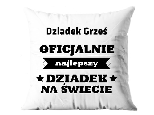 Poszewka personalizowana na dzień dziadka - 1 szt.