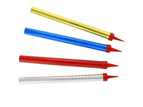 Fontanna tortowa - 4 kolory - 18 cm - 4 szt.