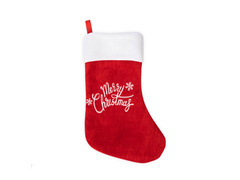 Skarpeta na prezenty Merry Christmas - 40 cm - 1 szt.