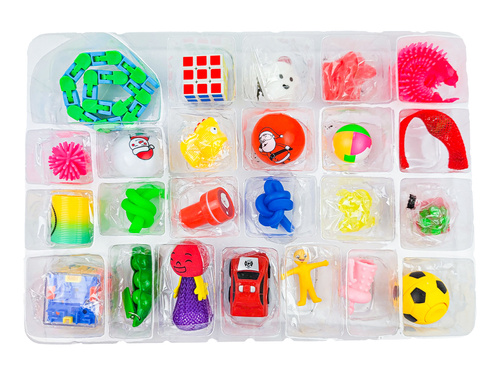 Kalendarz adwentowy z gadżetami