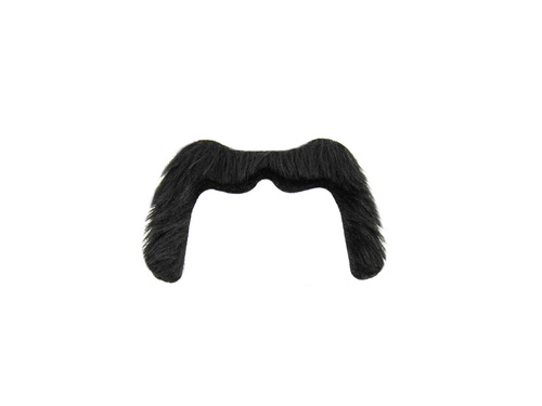 Wąsy czarne Motocyklista - 1 szt.