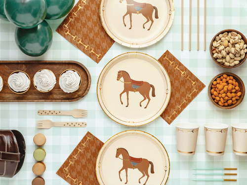 Kubeczki papierowe Strzemiona - 220 ml - 6 szt.