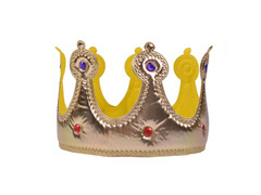 Korona króla miękka złota - 1 szt.