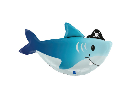 Balon foliowy Rekin - 74x42 cm - 1 szt.