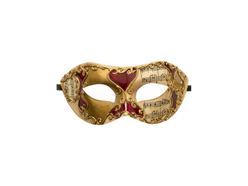 Maska karnawałowa złota