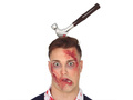 Młotek w głowie na Halloween - 1 szt.