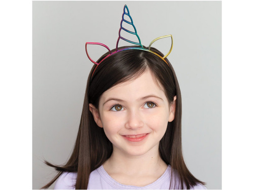 Opaska Tęczowy Jednorożec - 1 szt.