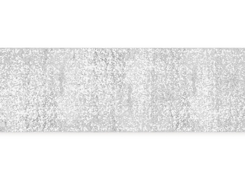 Dekoracja bieżnik cekinowy na stół - srebrny - 28 cm x 2 m - 1 szt.
