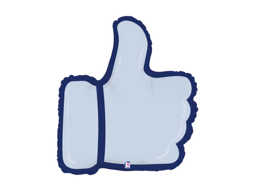 Balon foliowy kształt "Lajk" - kciuk w górę - 24" - 1 szt.