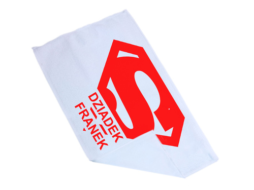 Ręcznik personalizowany na dzień dziadka - 30x50 cm