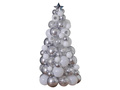 Bukiet balonów Choinka srebrna - 110 szt.