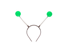 Zielona opaska z czułkami