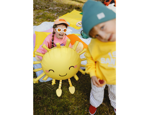 Balon chodzący Słońce - 104 x 104 cm - 1 szt.