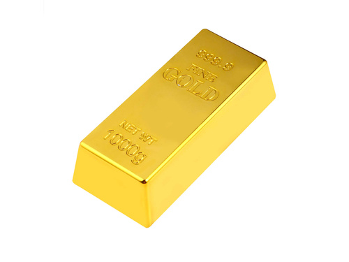 Sztabka złota - 16,5 cm - 1 szt.