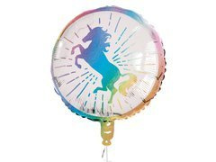 Balon foliowy Jednorożec - 45 cm - 1 szt.