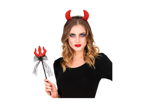 Zestaw diabła - rogi i widły